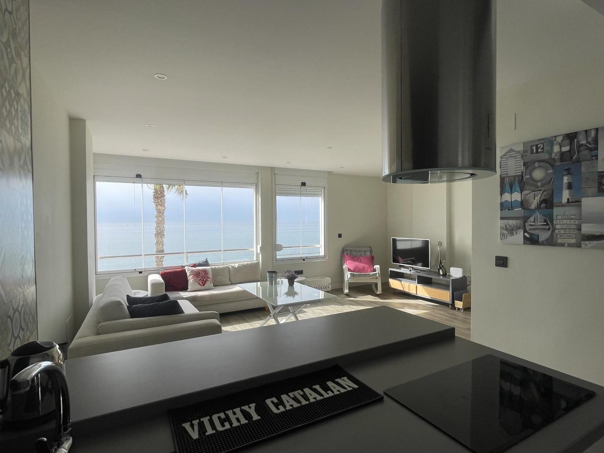 토레몰리노스 Moderno Piso Mirando Al Mar 아파트 외부 사진