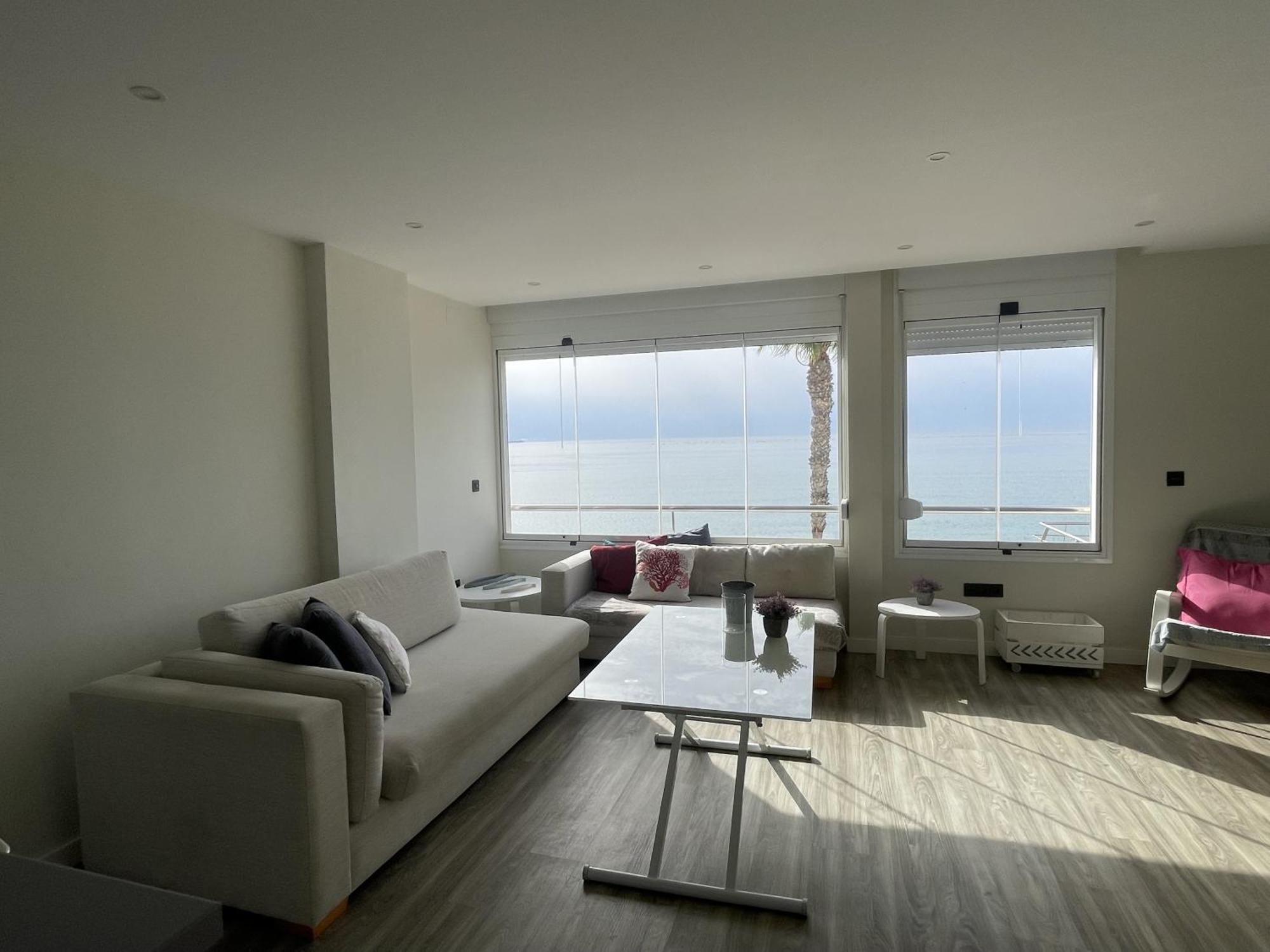 토레몰리노스 Moderno Piso Mirando Al Mar 아파트 외부 사진